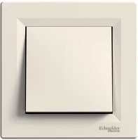 Schneider EPH0100123 Asfora rugós bekötésű bézs egypólusú kapcsoló kép