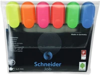 Schneider JOB 150. 6 KLF Szövegkiemelő készlet 1-5mm,  job 150. 6 klf. szín kép