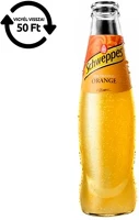 Schweppes 30.01735 Üdítőital szénsavas  narancs üveges 0,25l drs kép