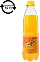 Schweppes 30.01736 Üdítőital szénsavas  narancs 0,5l drs kép