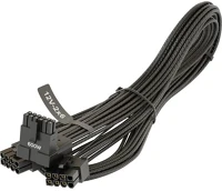 Sea sonic WA2V16881BW 2db power 8pin pcie -> power 16pin pcie 12vhpwr f/f tápkábel 0.7m fekete egyenes/90° (600w) kép