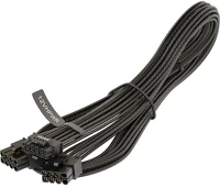 Sea sonic WATX16883EW 2db power 8pin -> power 16pin pcie 12vhpwr f/f tápkábel 0.75m fekete (600w) kép