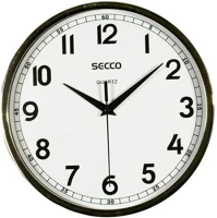 Secco COR_DFA025 Falióra, 24,5 cm, króm színű keretes kép