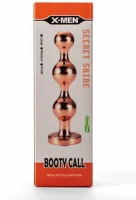 Secret H05XMEN000216 X-men  shine booty call metal butt plug with gem gold m kép