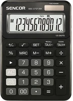 Sencor 04.01114 Számológép asztali  sec 372t/bk 12 digit kép