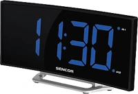 Sencor SDC 120  digitális ébresztőóra, fekete, (sdc 120)