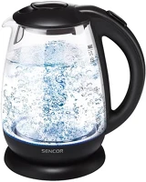 Sencor 27.00066 Üveg vízforraló  swk 1785bk 2200w 1,7 liter fekete kép