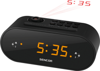 Sencor SRC 3100B   rádiós ébresztőóra - fekete