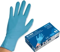 Setino 3.5G M 100PCS KÉK Nitril gumikesztyű - 3.5g m 100pcs kék kép