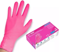 Setino SENVP100_S Nitril gumikesztyű - 3.5g s 100pcs pink kép