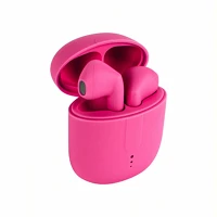 Setty TF5900495033086 Tws headset - pink bluetooth headset, töltő tokkal kép