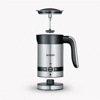 Severin SM-3584 Fekete tejhabosító kép