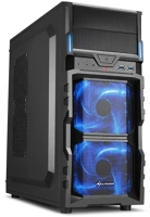 Sharkoon VG5-V Vg5-v számítógépház - fekete kép