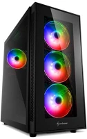 Sharkoon 4044951029105 Tg5 pro rgb midi tower fekete kép