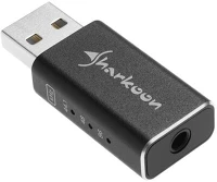 Sharkoon 4044951030279 Külső hangkártya - gaming dac pro s v2 (usb, 16-300 ohm, 250mw, 100db, 3,5 mm jack, pc/ps4, fekete) kép