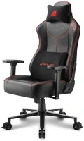 Sharkoon 4044951034796 Gamer szék - skiller sgs30 black/red (állítható magasság; állítható kartámasz; szövet; acél talp; 130kg-ig) kép