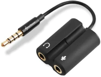 Sharkoon PMP35 Pmp35 audio kábel 0,12 m 3.5mm fekete kép