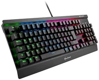 Sharkoon SGK3 RED Skiller sgk3 red billentyűzet gaming mechanikus eng - fekete kép