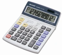 Sharp COR_SH2125C Számológép, asztali, 12 számjegy,  