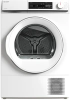 Sharp KD-NHA8S6GWE-EE Kd-nha8s6gwe-ee hőszivattyús szárítógép 8kg, fehér kép