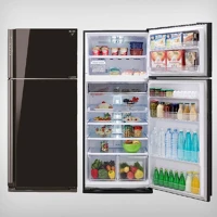 Sharp SJXG740GBK Hűtőszekrény - fekete kép