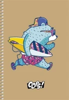 Shkolyaryk COR_SB966116K Spirálfüzet, a5, kockás, 96 lap,  