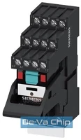 Siemens LZS:PT5B5T30 3rm1001-3aa04 komplett 230v ac 4co dugaszolható relé kép
