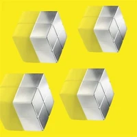 Sigel COR_SBA705 Extra erős kockamágnes, 4 db,  