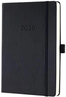 Sigel COR_SIC2610 Naptár, a5, napi, 2026, kemény borító,  