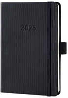 Sigel COR_SIC2613 Naptár, a6, heti, 2026, kemény borító,  