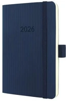 Sigel COR_SIC2633 Naptár, a6, heti, 2026, puha borító,  