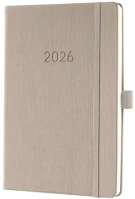 Sigel COR_SIC2660 Naptár, a5, heti, 2026, kemény borító,  