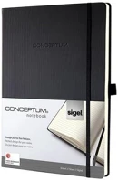 Sigel COR_SICO112 Jegyzetfüzet, exkluzív, A4, vonalas, 97 lap, keményfedeles, SIGEL kép