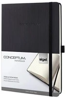 Sigel COR_SICO132 jegyzetfüzet, exkluzív, a6, vonalas, 97 lap, keményfedeles, sigel kép