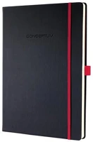 Sigel COR_SICO660 jegyzetfüzet, exkluzív, a4, kockás, 97 lap, keményfedeles, sigel kép