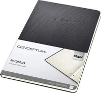 Sigel COR_SICO803 Füzet, exkluzív, a5, vonalas, 60 lap, keményfedeles,  