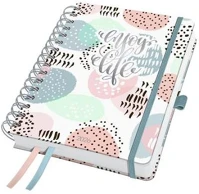 Sigel COR_SIJ6602 Naptár, spirál, a5, heti, 2026, kemény borító,  