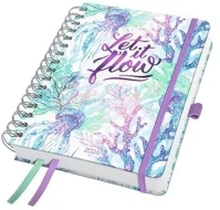 Sigel COR_SIJ6604 Naptár, spirál, a5, heti, 2026, kemény borító,  