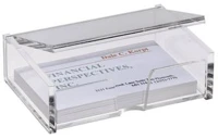 Sigel COR_SVA112 Névjegytartó doboz, műanyag, 80 db, víztiszta kép