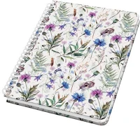 Sigel JN618 spirálfüzet, 162x215 mm, pontrácsos, 60 lap, keményfedeles, sigel 