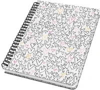 Sigel JN620 spirálfüzet, 162x215 mm, pontrácsos, 60 lap, keményfedeles, sigel 