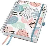 Sigel SIJ5602 Naptár, spirál, a5, heti, 2025, kemény borító,  