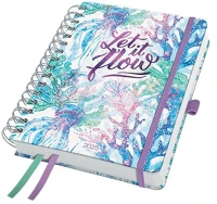 Sigel SIJ5604 Naptár, spirál, a5, heti, 2025, kemény borító,  