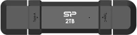 Silicon power computer & communicat SP250GBUC3S72VPK Silicon power ds72 250gb usb-a usb-c kép