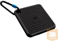 Silicon power computer & communicat SP010TBPSDPC60CK Silicon power external ssd pc60 1tb usb-c 540/500 mb/s black kép