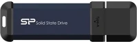 Silicon power SP001TBUF3S60V1B Ms60 1tb usb3.2 gen2 a m.2 2242 külső ssd kék-fekete kép