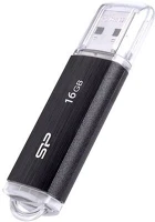 Silicon power SP016GBUF2U02V1K Pendrive 16gb  ultima u02 black usb2.0 kép