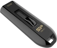 Silicon power SP032GBUF3B21V1K Pendrive 32gb  blaze b21 black usb3.0 kép