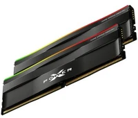 Silicon power SP032GXLWU520FDE 32gb ddr5 5200mhz kit(2x16gb) xpower zenith gaming black kép