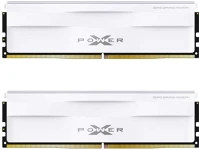 Silicon power SP032GXLWU520FDG 32gb ddr5 5200mhz kit(2x16gb) xpower zenith gaming white kép